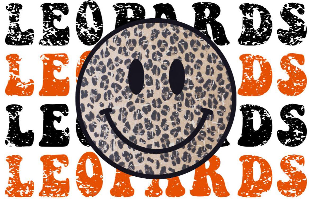 Leopards smiley face