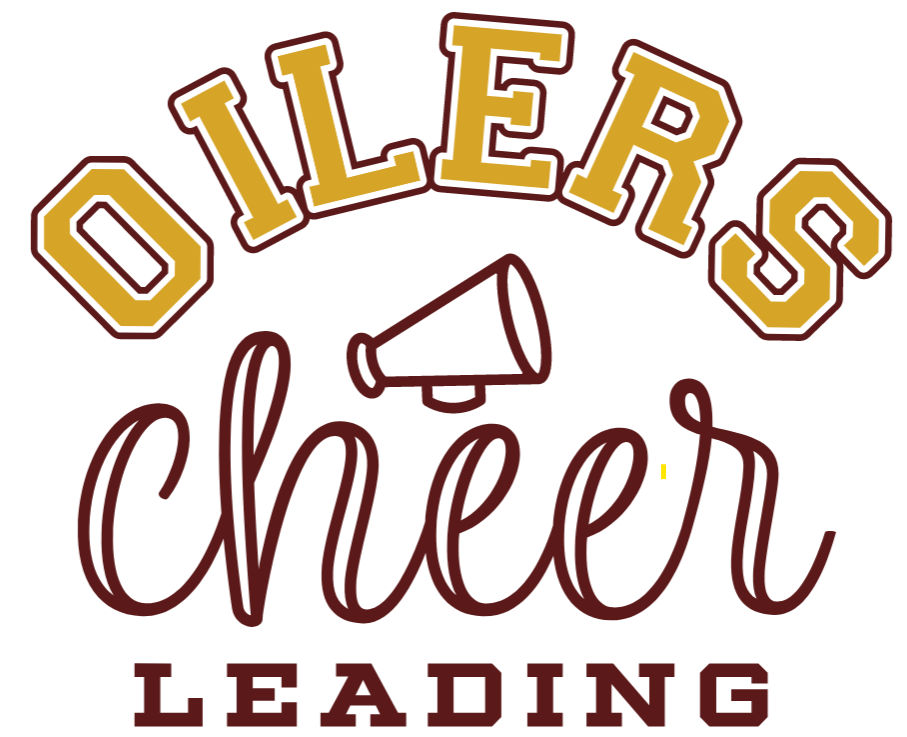 Oilers cheer script megaphone