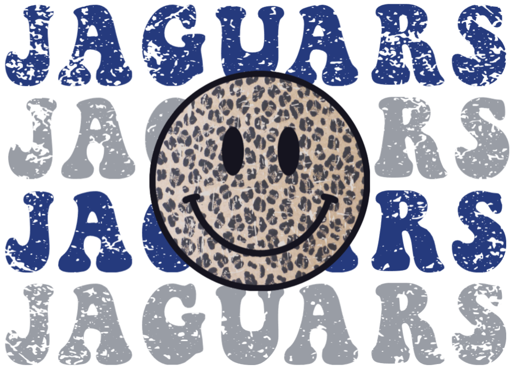 Jaguars leopard smiley
