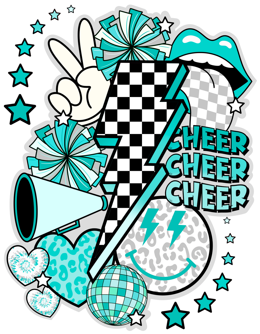 Prima cheer collage