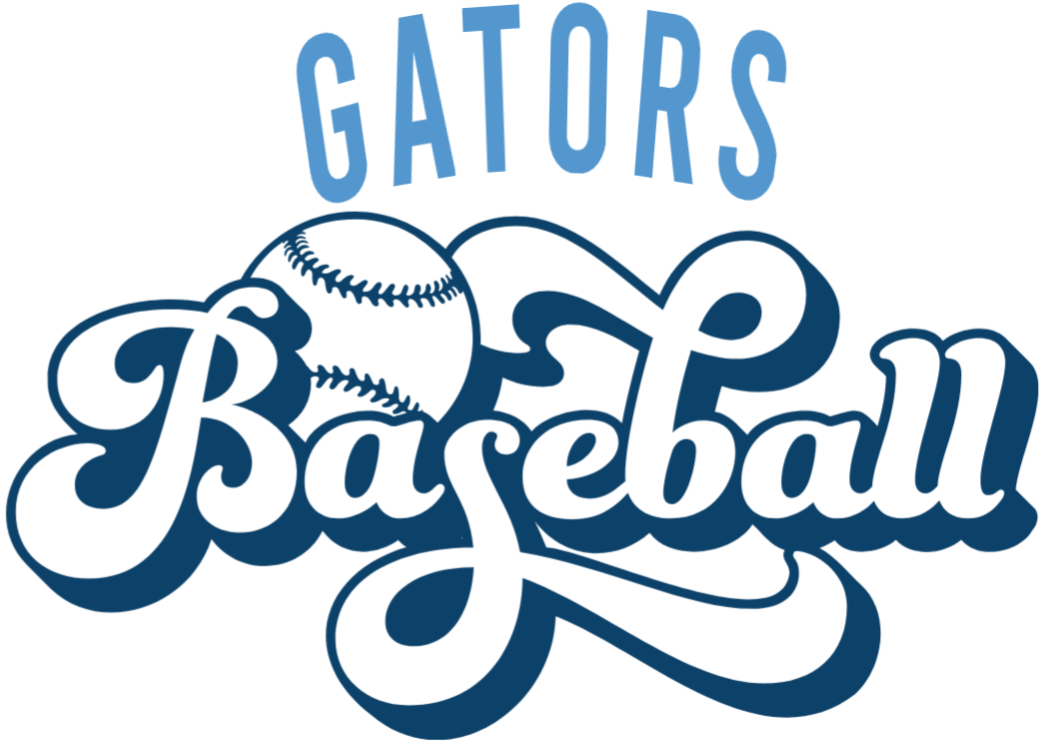 Gators bubble letters