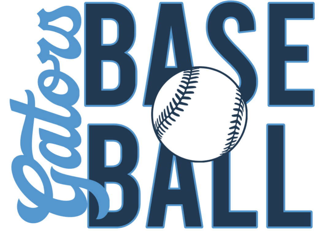 Gators stacked baseball