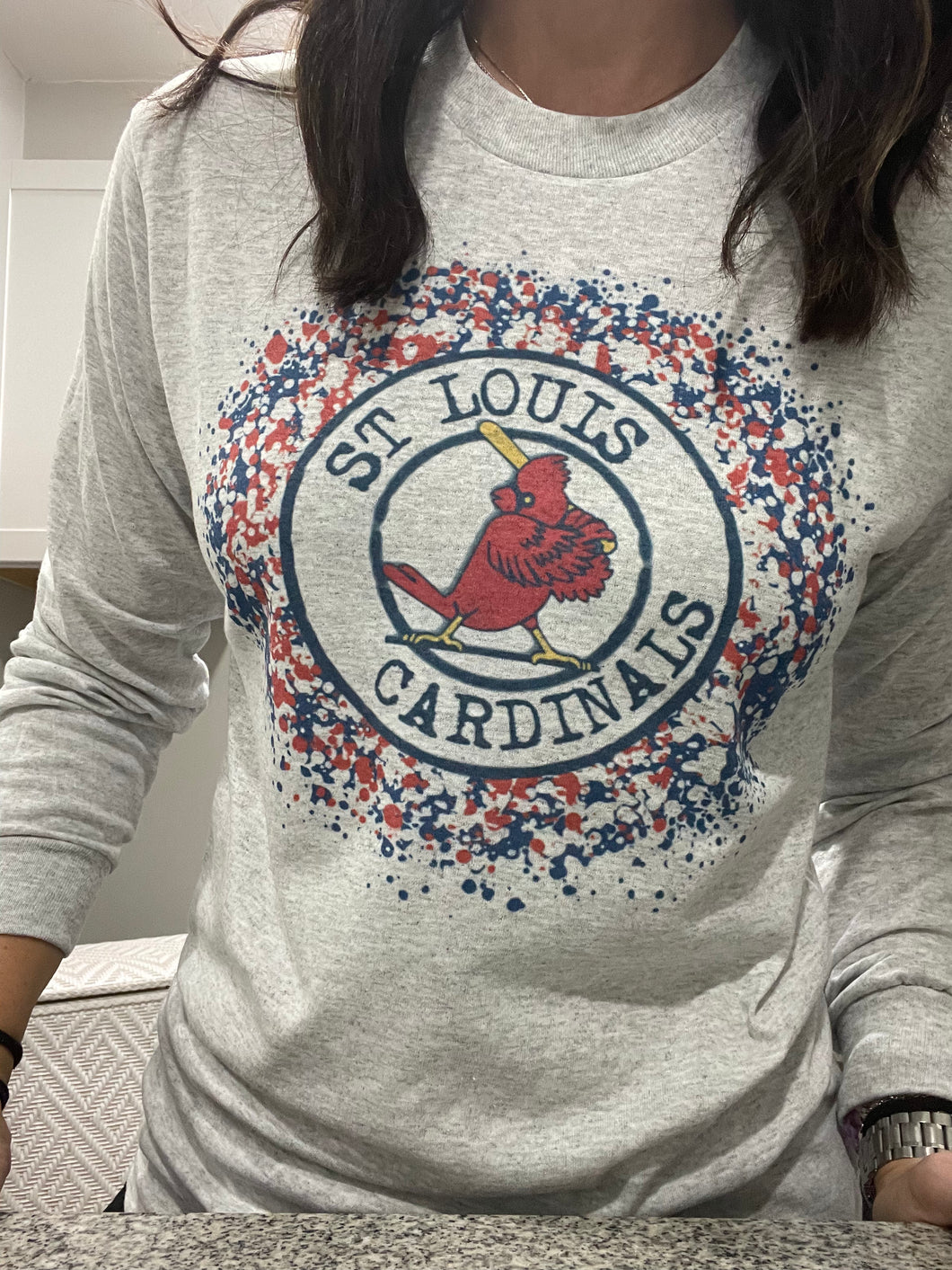 Cardinals splatter