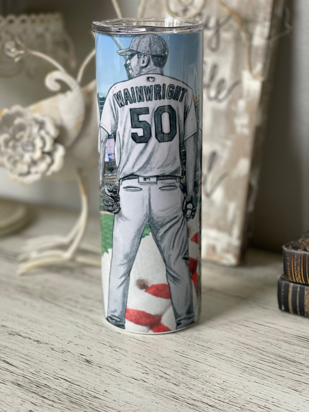 Molina Pujols and Wainwright cup