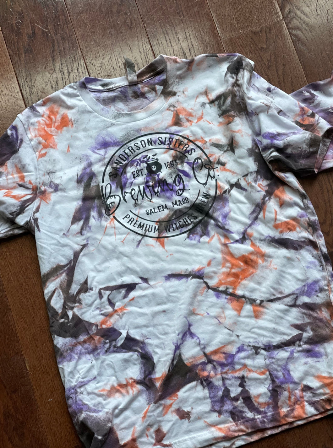 Acid wash Hocus Pocus shirt