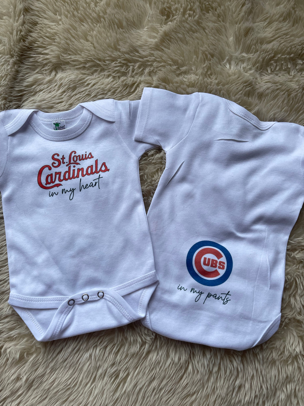 Cardinals onesie